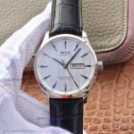 TW Mido Multifort Chronometer¹ M038.431.16.031.00 White Dial Steel Case 42mm 2836 Automatic Watch